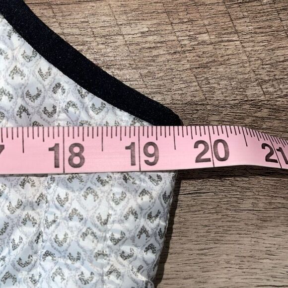 Tribal Womens Full Zip Ribbed Knit Collar Lined Puffer Vest Gray Size Small - Picture 7 of 8